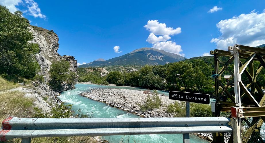 De rivier Durance De rivier Durance